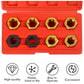 🔧50% OFF NOW ! 🛠️8 Pcs Automotive Screw Thread Repair Tool Set – High Hardness, Multi-Size, Wear-Resistant Professional Auto Thread Restorer Kit