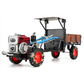 🚜50% OFF NOW ! 🧒Children's Retro Tractor Toy Model – Realistic Detachable Trailer Interactive Farm Vehicle Toy for Kids Play & Collection