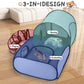🐾50% OFF NOW ! 🎪3-in-1 Large Cat Tunnel Playpen – Foldable Breathable Mesh Pet Enclosure, Indoor Outdoor Cat Play Tent for Play & Lounging