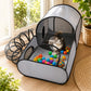 🐾50% OFF NOW ! 🎪3-in-1 Large Cat Tunnel Playpen – Foldable Breathable Mesh Pet Enclosure, Indoor Outdoor Cat Play Tent for Play & Lounging