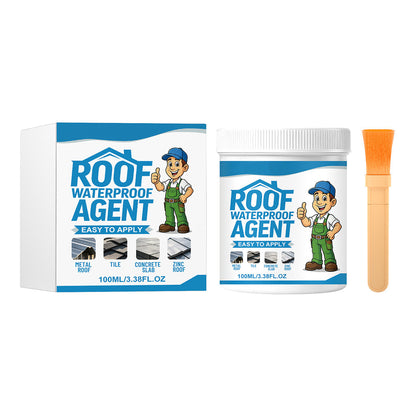 🏠50% OFF NOW ! ✨Roof Waterproof Agent with Brush – Instant Leak Repair Sealant for Home