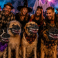 🎃50% OFF NOW ! 🐶Halloween Realistic Spoof Pet Muzzle – Scary Bloody Fangs Dog Costume Muzzle, Adjustable Funny Cosplay Accessory for Halloween Party