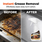 🔥50% OFF NOW ! ✨Kitchen & BBQ Grill Cleaning Spray – Ultimate Griddle Grill Cleaner, Remove Grease, Dissolve Carbon & Food Residue for Backyard Barbecue