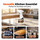 🔥50% OFF NOW ! ✨Kitchen & BBQ Grill Cleaning Spray – Ultimate Griddle Grill Cleaner, Remove Grease, Dissolve Carbon & Food Residue for Backyard Barbecue