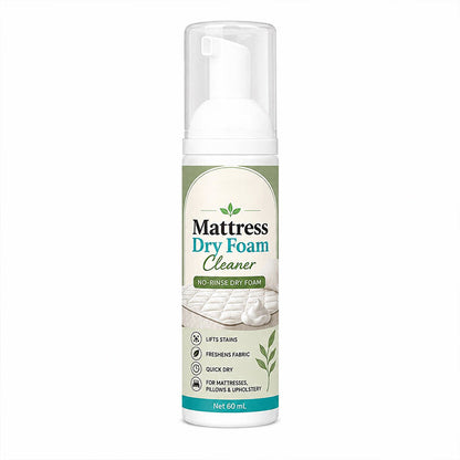 🛏️50% OFF NOW! No-Rinse Mattress Dry Foam Cleaner‑Deep Stain Remover Foam Spray, Fast Drying Fabric Cleaner for Mattress, Pillows & Upholstery