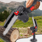 50% OFF NOW! Brushless Electric Cordless Handheld Mini Chainsaw, Portable Battery Powered Small Chain Saw for Tree Trimming, Branch Cutting, Garden & Wood Cutting Work
