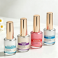💅Buy 1 Get 1 FREE! Professional Milk Protein Nail Strengthener – Glazed Donut Lilac Mirror Aurora Nail Hardener, Fast Air‑Drying Nail Care Polish for Weak Brittle Nails