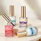 💅Buy 1 Get 1 FREE! Professional Milk Protein Nail Strengthener – Glazed Donut Lilac Mirror Aurora Nail Hardener, Fast Air‑Drying Nail Care Polish for Weak Brittle Nails