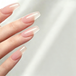💅Buy 1 Get 1 FREE! Professional Milk Protein Nail Strengthener – Glazed Donut Lilac Mirror Aurora Nail Hardener, Fast Air‑Drying Nail Care Polish for Weak Brittle Nails