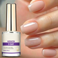 💅Buy 1 Get 1 FREE! Professional Milk Protein Nail Strengthener – Glazed Donut Lilac Mirror Aurora Nail Hardener, Fast Air‑Drying Nail Care Polish for Weak Brittle Nails