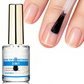 💅Buy 1 Get 1 FREE! Professional Milk Protein Nail Strengthener – Glazed Donut Lilac Mirror Aurora Nail Hardener, Fast Air‑Drying Nail Care Polish for Weak Brittle Nails