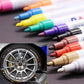 🚗50% OFF NOW! Oil‑Based Waterproof Tire Paint Marker‑Multi‑Color Rubber Tire Lettering Pen, Weather‑Resistant DIY Decor for Car & Motorcycle Tyres
