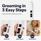 🐾50% OFF NOW! Electric Pet Nail Grinder with LED Power Display, Smart Digital Rechargeable Pet Nail Trimmer, Low‑Noise Paws Grooming Tool for Dogs & Cats at‑Home Grooming