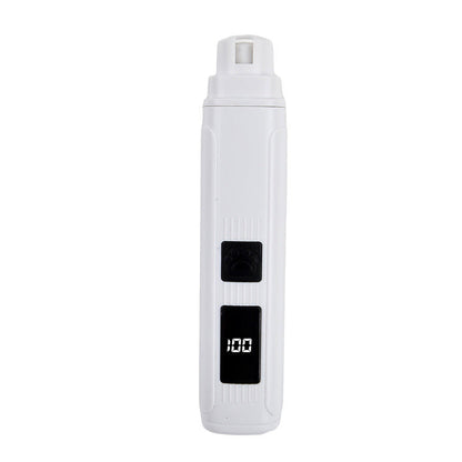 🐾50% OFF NOW! Electric Pet Nail Grinder with LED Power Display, Smart Digital Rechargeable Pet Nail Trimmer, Low‑Noise Paws Grooming Tool for Dogs & Cats at‑Home Grooming