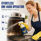 🍳50% OFF NOW! Heavy Duty Oven & Cooktop Cleaner Spray, Professional‑Grade Carbon Stain Remover, Fast‑Acting Foam Spray for Burnt‑On Grease, Food Residue for Ovens, Stovetops & Grills