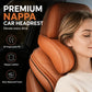 🚗50% OFF NOW! Ergonomic Headrest and Lumbar Support Set for Car Seats – Premium Nappa Leather Slow‑Rebound Foam Car Neck & Back Cushion, Relieves Neck & Lower Back Pain for Long Road Trips