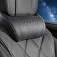 🚗50% OFF NOW! Premium Nappa Leather Car Headrest Neck Pillow – Ergonomic Memory Foam Auto Neck Cushion, 3D Support Pillow Relieves Driving Fatigue for Long Road Trips