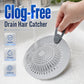 🚿50% OFF NOW! Silicone Floor Drain Cover Hair Catcher‑Universal Clog‑Free Drain Strainer, Reusable Hair Stopper for Bathroom Bathtub & Kitchen Sink