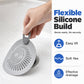 🚿50% OFF NOW! Silicone Floor Drain Cover Hair Catcher‑Universal Clog‑Free Drain Strainer, Reusable Hair Stopper for Bathroom Bathtub & Kitchen Sink