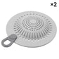 🚿50% OFF NOW! Silicone Floor Drain Cover Hair Catcher‑Universal Clog‑Free Drain Strainer, Reusable Hair Stopper for Bathroom Bathtub & Kitchen Sink