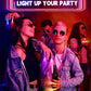 👻Halloween HOT SALE ￡1.99/PCS🎃 Mini Colorful LED Finger Lights – Party Glow Finger Flashlights with Elastic Band