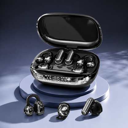 🎧50% OFF NOW! 6‑in‑1 Wireless Sleep Earbuds‑3 Pairs Interchangeable Bluetooth 6.0 Earphones, Digital Display Charging Case with Power Bank Function for Sleep, Sports & Daily Audio