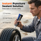 🚗50% OFF NOW ! ✨Tire Repair Adhesive Kit, Instant Puncture Sealant Solution, Fast‑Acting High‑Pressure Airtight Seal for Car & Motorcycle Tire Cracks