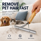 🐾50% OFF NOW ! ✨Long‑Handled Pet Hair Remover for Carpets, Comfort Grip Precision Edge Design, Deep Cleaning Tool for Carpet, Sofa & Rugs