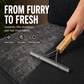 🐾50% OFF NOW ! ✨Long‑Handled Pet Hair Remover for Carpets, Comfort Grip Precision Edge Design, Deep Cleaning Tool for Carpet, Sofa & Rugs
