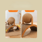 🐱50% OFF NOW! Sisal Cat Scratcher Ball with Cardboard Pad, 2‑in‑1 Cat Scratching Toy, Durable Wooden Frame Cat Scratcher for Indoor Cats, Protect Home Furniture from Cat Claw Damage