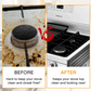 🍳50% OFF NOW! Reusable Gas Stove Burner Protectors – Non‑Stick Heat‑Resistant Stove Top Cover Liners, Washable Gas Range Protector Mats to Keep Cooktop Clean for Kitchen Cooking