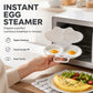 🍳50% OFF NOW! Dual Cavity Microwave Egg Poacher, Oil‑Free Quick Breakfast Egg Cooker, Food‑Safe Double‑Slot Egg Steamer for Fast Home Morning Meal Prep