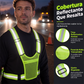 🦺50% OFF NOW! High Visibility Reflective Vest‑Adjustable Breathable Safety Running Gear with Pocket, Lightweight Reflective Safety Vest for Night Running, Cycling, Walking & Road Work