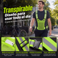 🦺50% OFF NOW! High Visibility Reflective Vest‑Adjustable Breathable Safety Running Gear with Pocket, Lightweight Reflective Safety Vest for Night Running, Cycling, Walking & Road Work