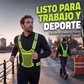 🦺50% OFF NOW! High Visibility Reflective Vest‑Adjustable Breathable Safety Running Gear with Pocket, Lightweight Reflective Safety Vest for Night Running, Cycling, Walking & Road Work
