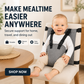 👶50% OFF NOW! Portable Baby High Chair Safety Harness Strap‑Convert Any Chair To Baby Dining Seat, 5‑Point Secure Hold Travel Feeding Harness, Lightweight Foldable Baby Seat Sling for Home Dining & On‑the‑Go Meals