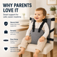 👶50% OFF NOW! Portable Baby High Chair Safety Harness Strap‑Convert Any Chair To Baby Dining Seat, 5‑Point Secure Hold Travel Feeding Harness, Lightweight Foldable Baby Seat Sling for Home Dining & On‑the‑Go Meals