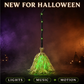 🧙50% OFF NOW! Animated Witch Broom Halloween Decoration, Light‑Up Motion Witch Broom with Glowing Lights, Spooky Sound & Moving Effect for Halloween Party, Yard, Indoor Outdoor Decor