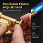 🔥50% OFF NOW! Portable Multi‑Function Invertible Butane Torch‑Electronic Instant Ignition Brass Blow Torch, Adjustable Flame Tool for Camping, Cooking, Soldering & Outdoor Use