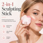 💄50% OFF NOW! 2‑in‑1 Long‑Lasting Highlighter & Blush Stick‑Dual‑Tone Creamy Sculpting Makeup Stick, One‑Stroke Glow Multi‑Use Face Makeup for Daily & Party Looks