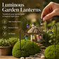 🏡50% OFF NOW! Luminous Retro Lantern Plant Stake – Mini Glowing Garden Stake Lantern, Premium Resin DIY Fairy Garden Decor for Micro Landscape, Potted Plants & Yard Ornaments