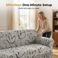🛋️50% OFF NOW! Universal Stretch Fitted Couch Slipcover, Elegant Skirted Sofa Cover, Machine‑Washable Elastic Furniture Protector for Living Room Sofa Decoration