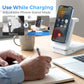 🔋50% OFF NOW! 3‑in‑1 Foldable Magnetic Wireless Charging Stand, Strong Magnetic Lock Fast Charger Station for Phone, Smart Watch & Earbuds, Portable Multi‑Device Charging Dock