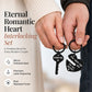 💞50% OFF NOW! Romantic Couple Keychain Set‑Eternal Heart Interlocking Key & Heart Matching Keyrings, Laser‑Engraved Rust‑Resistant Steel Couple Gift for Anniversary & Valentine’s Day