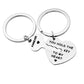 💞50% OFF NOW! Romantic Couple Keychain Set‑Eternal Heart Interlocking Key & Heart Matching Keyrings, Laser‑Engraved Rust‑Resistant Steel Couple Gift for Anniversary & Valentine’s Day