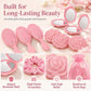 🌹50% OFF NOW! 32‑Pcs Pink Princess Rose‑Themed Party Favor Set‑3D Rose Relief Hair Accessories Kit, Ready‑to‑Gift Beauty Supplies for Bachelorette, Girls Birthday & Bridal Shower