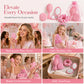 🌹50% OFF NOW! 32‑Pcs Pink Princess Rose‑Themed Party Favor Set‑3D Rose Relief Hair Accessories Kit, Ready‑to‑Gift Beauty Supplies for Bachelorette, Girls Birthday & Bridal Shower