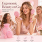 🌹50% OFF NOW! 32‑Pcs Pink Princess Rose‑Themed Party Favor Set‑3D Rose Relief Hair Accessories Kit, Ready‑to‑Gift Beauty Supplies for Bachelorette, Girls Birthday & Bridal Shower