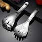 🥄50% OFF NOW! Multipurpose Stainless Steel Kitchen Spoon‑2‑in‑1 Cooking Utensil with Grater & Drain Holes, Multi‑Function Skimmer Spoon for Straining, Stirring, Grating Ginger Garlic