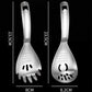 🥄50% OFF NOW! Multipurpose Stainless Steel Kitchen Spoon‑2‑in‑1 Cooking Utensil with Grater & Drain Holes, Multi‑Function Skimmer Spoon for Straining, Stirring, Grating Ginger Garlic